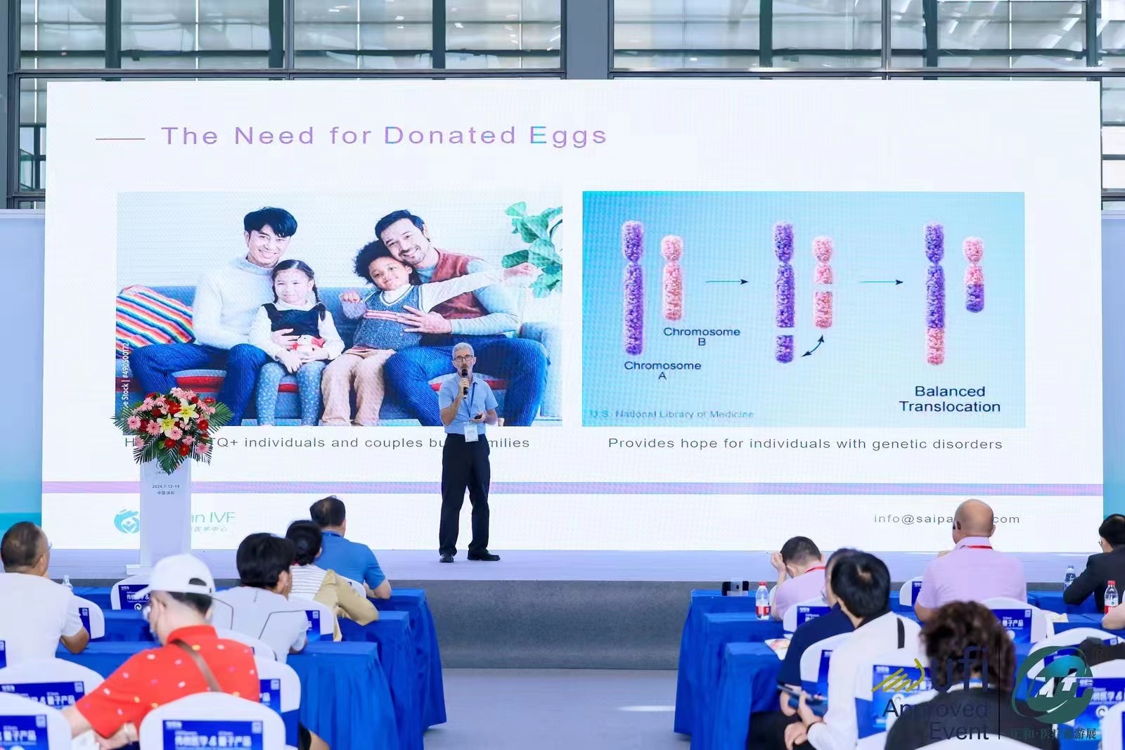 Saipan IVF presentation at medical conference